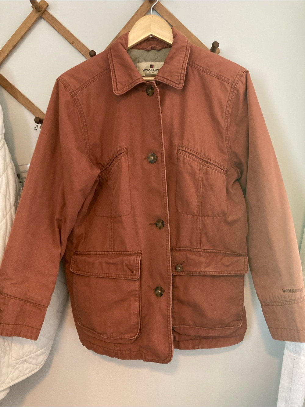 Woolrich Rust-Tone Cotton Work Jacket